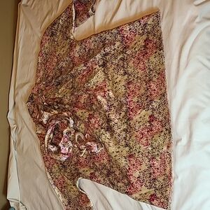 PORTS 1961 Silk Abstract  Blouse size M Quiet Luxury Luxe Brand